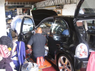 Assembling The Car