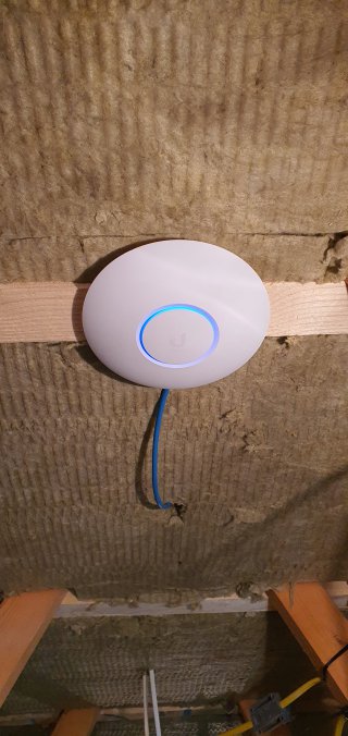 Ap Mounted Unifi Loft Wifi And Network May 2021