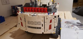 Back Bag 4 Complete Lego Liebherr Digger July 2021