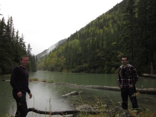 Ben and I Lake Skagway Canada 2011