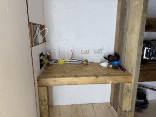 Bench Shed Flooring And Shelves Oct 2025