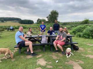 Coffee_shop_vehicle_vision_team_meetup_bradgate_park_july_2021