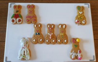 Collection Decorating Bunny Biscuits Jan 2021