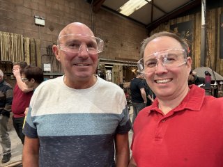 Dad And I Inside Knife Making Oldfield Forge Oct 2026