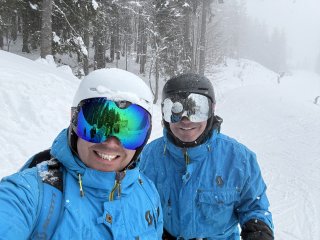 Dad And I Snow Skiing Nassfeld Feb 2026