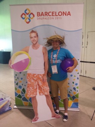 Drupalcon Barcelona September 2015 Me And Dries