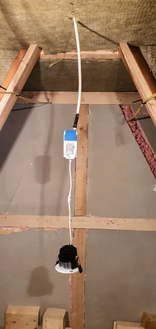 Easy Connections Loft Wiring Downlights May 2021