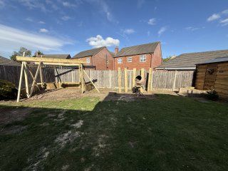 End Of The Day Garden Progress Woodwork June 2026