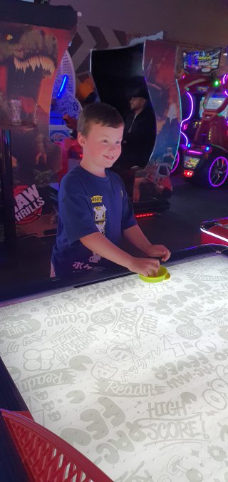 Ethan_air_hockey_bowling_aug_2024