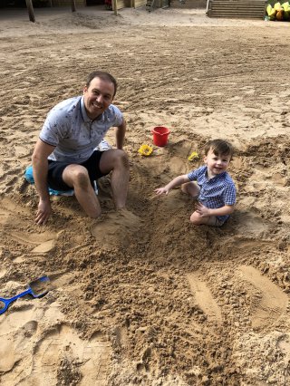 Ethan And I Beach Center Parcs Nottingham Monday August 2019