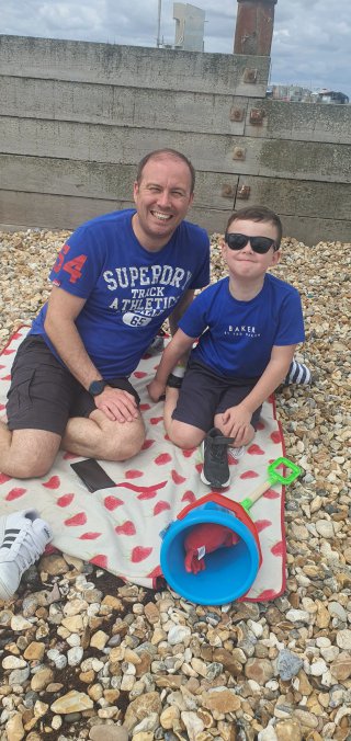 Ethan_and_i_beach_monday_whitstable_july_2022