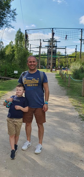 Ethan_and_i_climbing_area_conkers_aug_2022