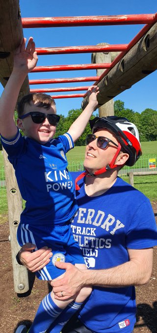 Ethan And I Climbing Frame Bike Ride And Park Day May 2021