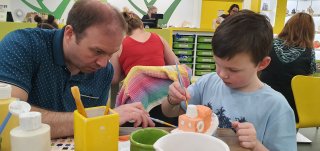 Ethan_and_i_pottery_painting_sunday_centre_parcs_august_2023