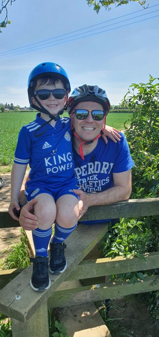 Ethan And I Stile Bike Ride And Park Day May 2021