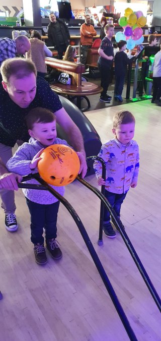 Ethan And I Thomas 3rd Bowling Party Jan 2020