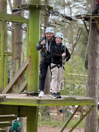 Ethan And I Tree Trekking Wednesday Center Parcs March 2026