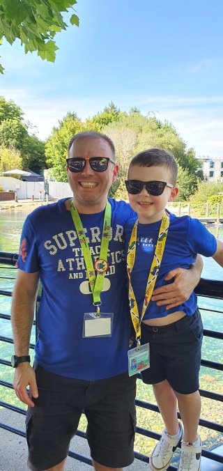 Ethan_and_i_water_show_friday_legoland_july_2022