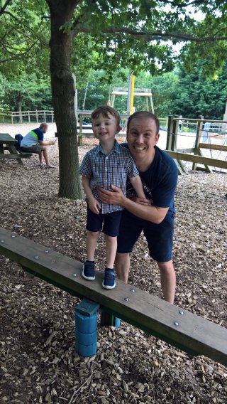 Ethan And I Wheelgate Park August 2019