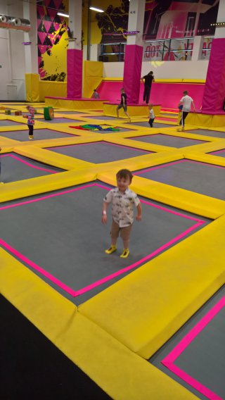 Ethan Boost Trampoline Park May 2019