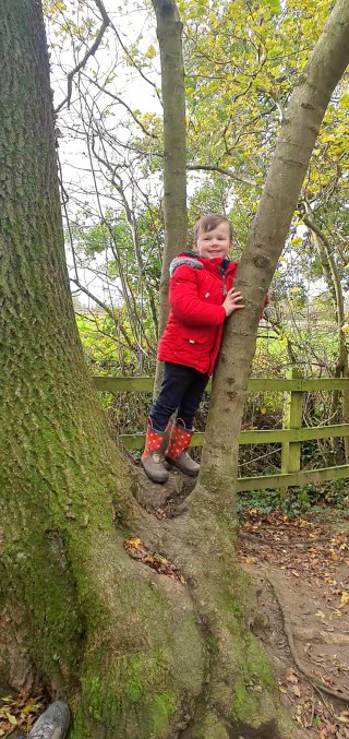 Ethan Burbage Woods Warner Family Walk Nov 2020