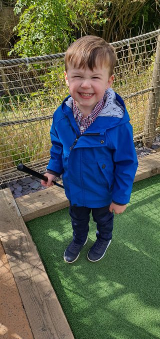 Ethan Crazy Golf Blaby Aug 2020