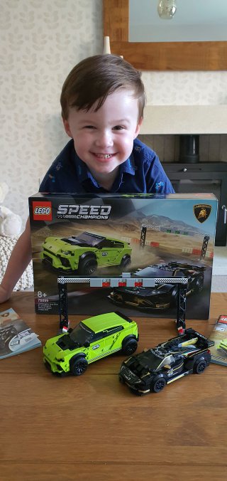 Ethan_finished_building_lego_lamborghini_set_aug_2020