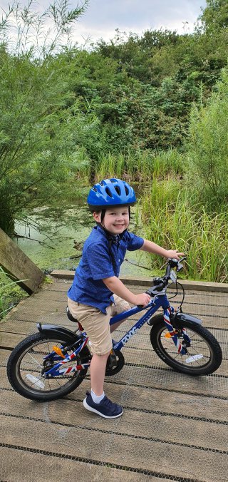 Ethan Long Evening Bike Ride Under M1 July 2020