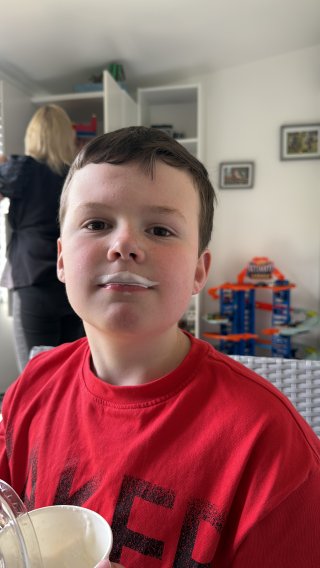 Ethan Milkshake Laser Quest April 2026