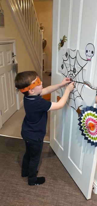 Ethan_pin_the_spider_halloween_party_oct_2020