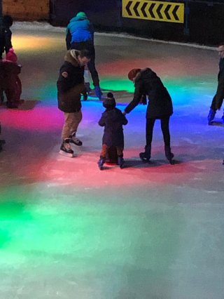 Ethan Rachel And I Tamworth Ice Skating Feb 2020