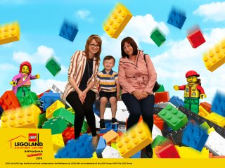 Ethan Rachel Joy Blocks Lego Discovery Center Birmingham July 2019