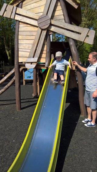 Ethan_slide_hinckley_leisure_centre_park_and_swimming_april_2018