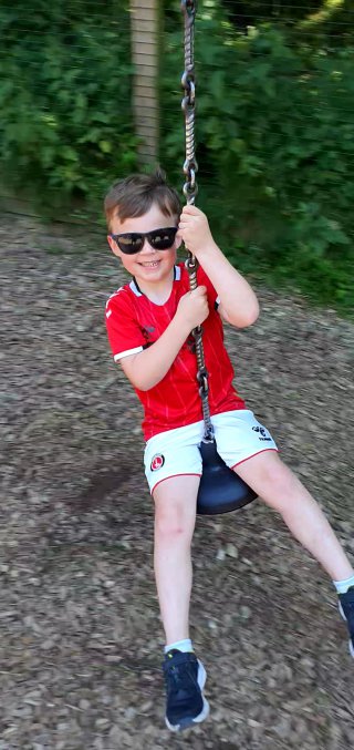 Ethan_zip_line_ryton_pools_picnic_july_2021
