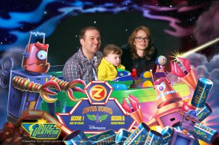 Family Buzz Lightyear Laser Blast Thursday Disneyland Paris Oct 2018