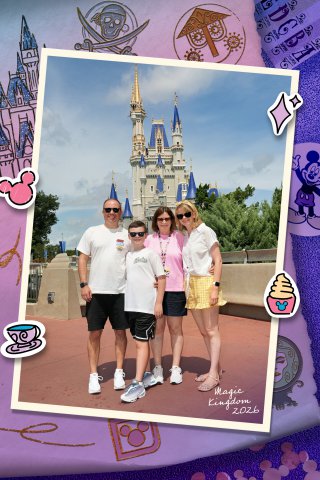 Family Castle Day 10 Disney World July 2026