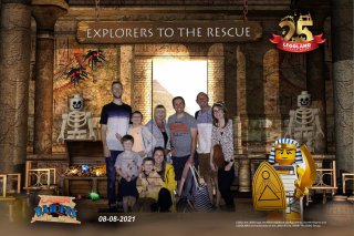 Family Laser Raiders Legoland Sun August 2021