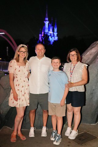 Family Night Castle Day 13 Disney World July 2026