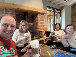 Family Starbucks Tuesday Center Parcs March 2026