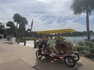 Family Surrey Bike Day 9 Disney World July 2026