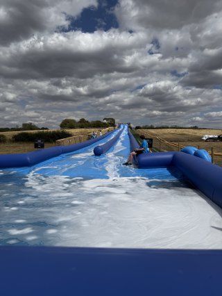 Finish March House Farm Slip And Slide July 2026