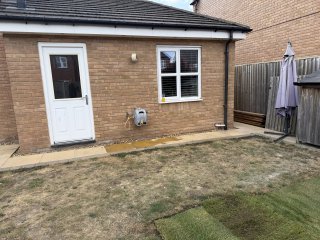 Garage Garden Turf And Relaying Slabs Aug 2026