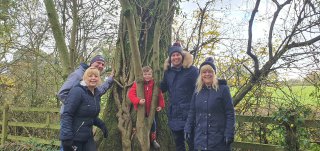 Group_burbage_woods_warner_family_walk_nov_2020