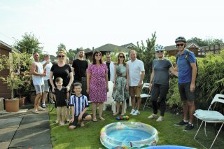 Group Photo Claire And Luke Engagement Party Aug 2020