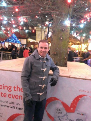 Ice Skating Nottingham Winter Wonderland Dec 2014 Me