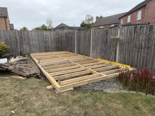 In Place New Shed Base Aug 2025