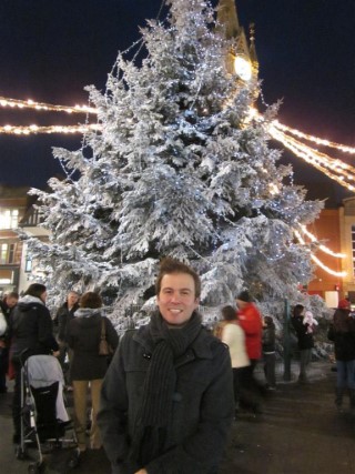 Me_at_christmas_lights_switch_on_2011