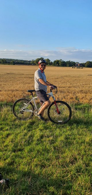 Me Hay Bale Ride Aug 2020