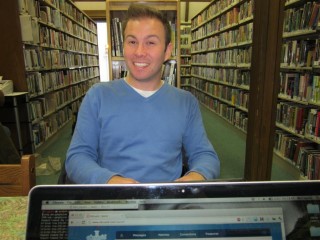 Me in Library Ketchikan Canada 2011