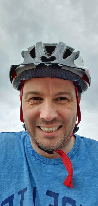 Me Long Evening Bike Ride Under M1 July 2020